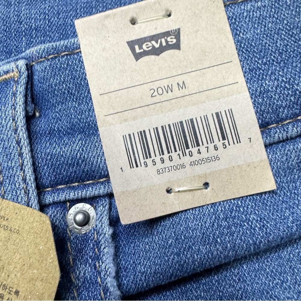 NWT Levis 724 High Rise Slim Straight Plus Size Jeans Womens 20w M - Picture 4 of 12